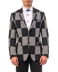 Maceoo - Socrate Evo Resistance75 Checkerboard Blazer - Lyst