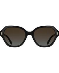 Longchamp - Roseau 56Mm Gradient Modified Rectangular Sunglasses - Lyst