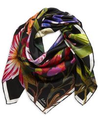 Echo - Botanica Silk Square Scarf - Lyst