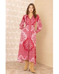 Hale Bob - Noor Charmeuse Dress - Lyst