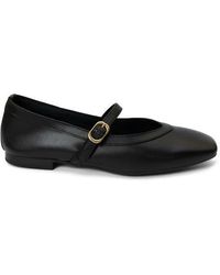 Menina Step - Greta Leather Mary Jane Flat - Lyst