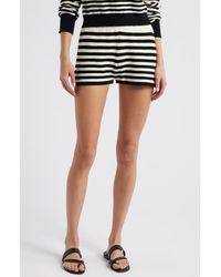 Solid & Striped - The Celeste Stripe Cotton Knit Shorts - Lyst