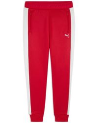 PUMA - Kids' T7 Foundations Slim Piqué Track Pants - Lyst