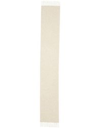 Johnstons of Elgin - Lofty Cashmere Twill Fringe Scarf - Lyst