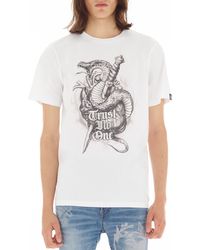 Cult Of Individuality - Trust Cotton Graphic T-shirt - Lyst