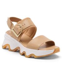 Sorel - Kinetic Impact Wedge Slide Sandal - Lyst