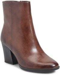 Børn - Elina Block Heel Bootie - Lyst