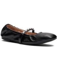 Stuart Weitzman - Goldie Stud Ballet Flat - Lyst