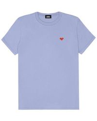 Alix - Pixel Heart Jersey Relaxed Tee - Lyst