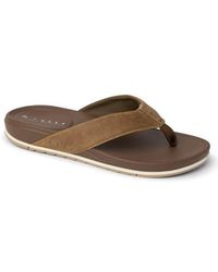 Reef - Cushion Bonzer Leather Flip Flop - Lyst