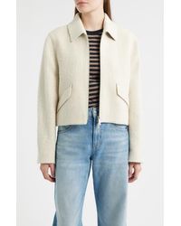 BOSS - Cafiore Textured Wool Blend Jacket - Lyst