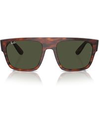 Ray-Ban - 57mm Square Sunglasses - Lyst