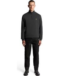 Lyle & Scott - Loopback Quarter Zip Sweat - Lyst
