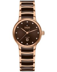 Rado - Centrix Automatic Diamond Bracelet Watch, 30.5Mm - Lyst