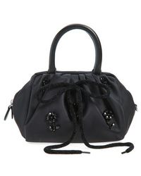 Simone Rocha - Mini Embellished Pleated Top Handle Bag - Lyst