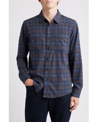 AG Jeans - Wayne Plaid Button-Up Work Shirt - Lyst