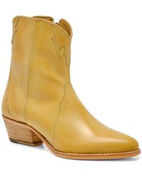 Free People - New Frontier Western Bootie - Lyst