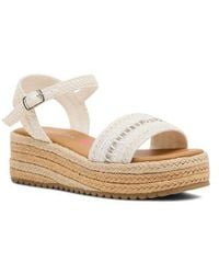 Steve Madden - Kids' Jkiko Espadrille Ankle Strap Platform Wedge Sandal - Lyst