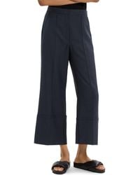 Theory - City Cuffed Crop Pants - Lyst