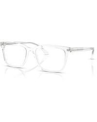 Prada - 56Mm Rectangle Optical Glasses - Lyst
