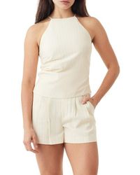 Habitual - Pinstriped Halter Top - Lyst