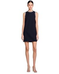 Sandro - Mini Dress With Rhinestone Details - Lyst