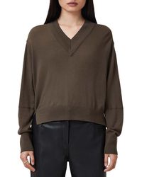 AllSaints - Julieana Merino Wool Sweater - Lyst