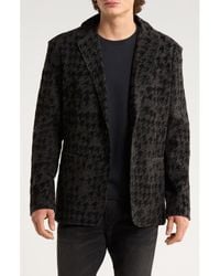John Varvatos - Kai Houndstooth Knit Sport Coat - Lyst