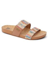 Reef - Cushion Bounce Vista Slide Sandal - Lyst
