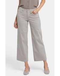 NYDJ - Teresa Ankle Wide Leg Jeans - Lyst
