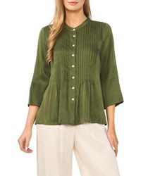 Halogen® - Pintuck Top - Lyst