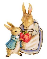 Fable England - X Peter Rabbit Mrs Rabbit Brooch - Lyst