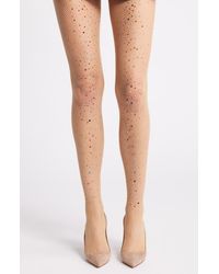 High Heel Jungle - Glitter Fishnet Tights - Lyst
