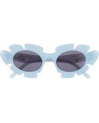 Loewe - 47Mm Tinted Oval Sunglasses - Lyst