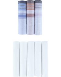 Trafalgar - Premium 5 Pack And Checked 3 Pack Cotton Handkerchiefs Set - Lyst