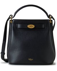 Mulberry - Small Islington Classic Leather Bucket Bag - Lyst