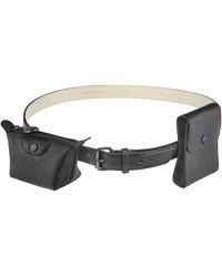Longchamp - Le Pliage Leather Belt - Lyst