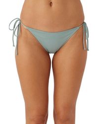 O'neill Sportswear - Saltwater Solids Maracas Side Tie Bikini Bottoms - Lyst