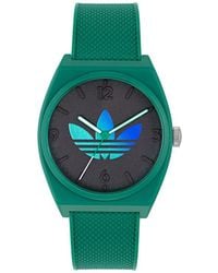 adidas - Project Two Resin Strap Watch, 38Mm - Lyst