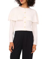Vince Camuto - Cape Detail Cardigan - Lyst