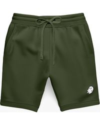 Alix - Ghost Relaxed Fleece Sweat Elastic Shorts - Lyst