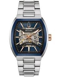 Bulova - Maquina Silverton Skeleton Dial Automatic Bracelet Watch, 40Mm - Lyst