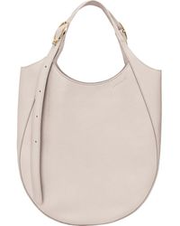 Longchamp - Extra Large Le Foulonné Leather Tote - Lyst