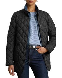 Ralph Lauren - Diamond Quilted Puffer Jacket - Lyst