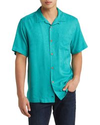 Tommy Bahama - Tropic Isle Short Sleeve Button-up Silk Camp Shirt - Lyst