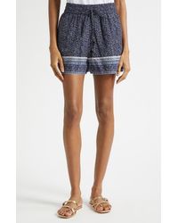 Veronica Beard - Vilvaldi Tie Waist Shorts - Lyst