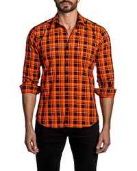Jared Lang - Plaid Button-up Shirt - Lyst