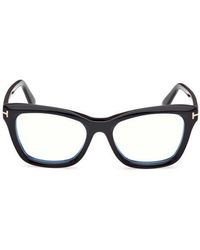 Tom Ford - 53Mm Cat Eye Light Blocking Optical Glasses - Lyst