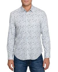 Brooklyn Brigade - Botanical Print Woven Long Sleeve Basic - Lyst