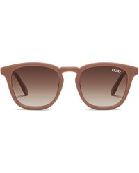 Quay - Jackpot 50mm Gradient Small Round Sunglasses - Lyst